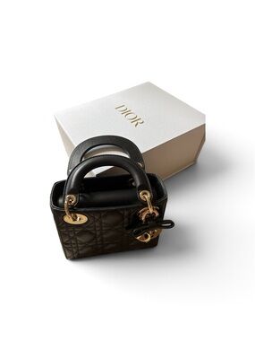 New 2026 Jonathan Anderson Small Lady Dior Bag with Strap – Full Set